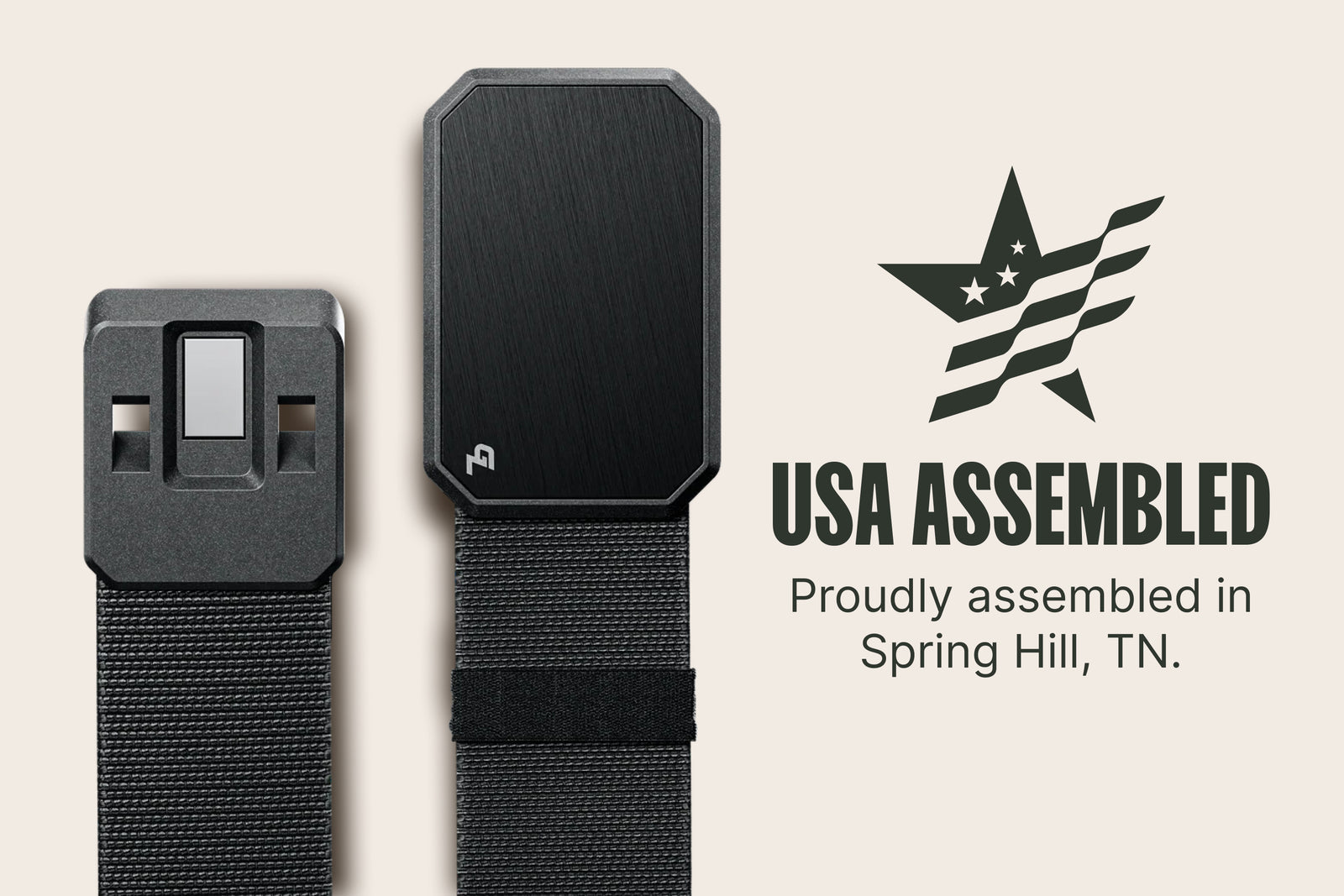 Hero Flag Groove Belt Black/Deep Stone