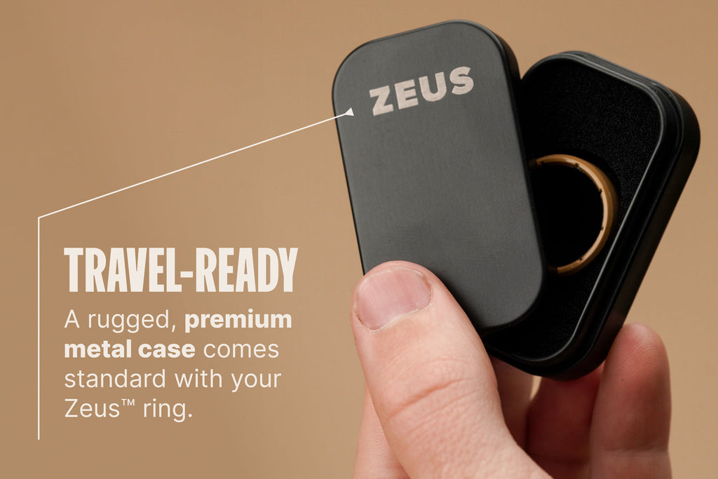 Zeus Pulse Yellow Thin Ring