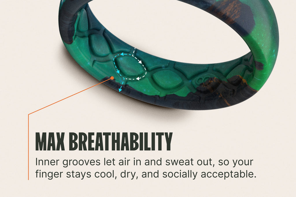 Guy Harvey Pink Hibiscus Turtle Thin Ring
